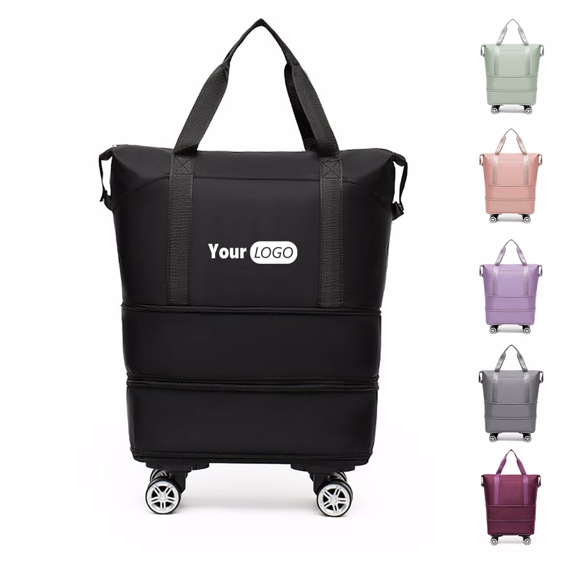 Oxford Cloth Belt Wheel Travel Storage Bag