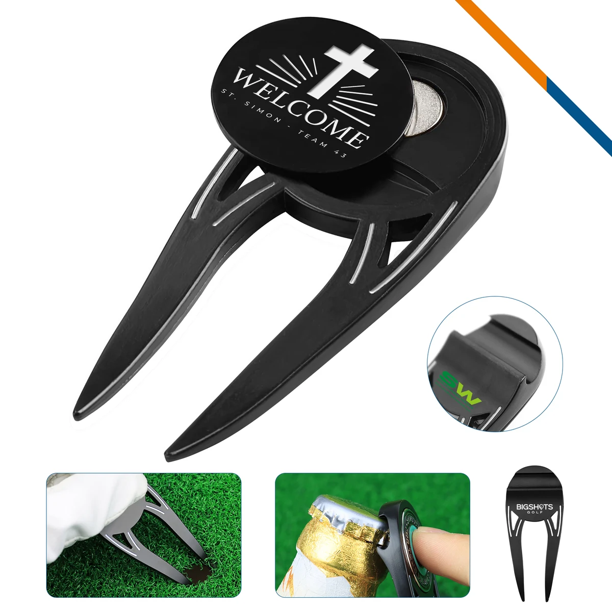 Klao 3in1 Golf Divot Tool 1