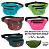 New Neon Color Three Zippered Fanny Pack