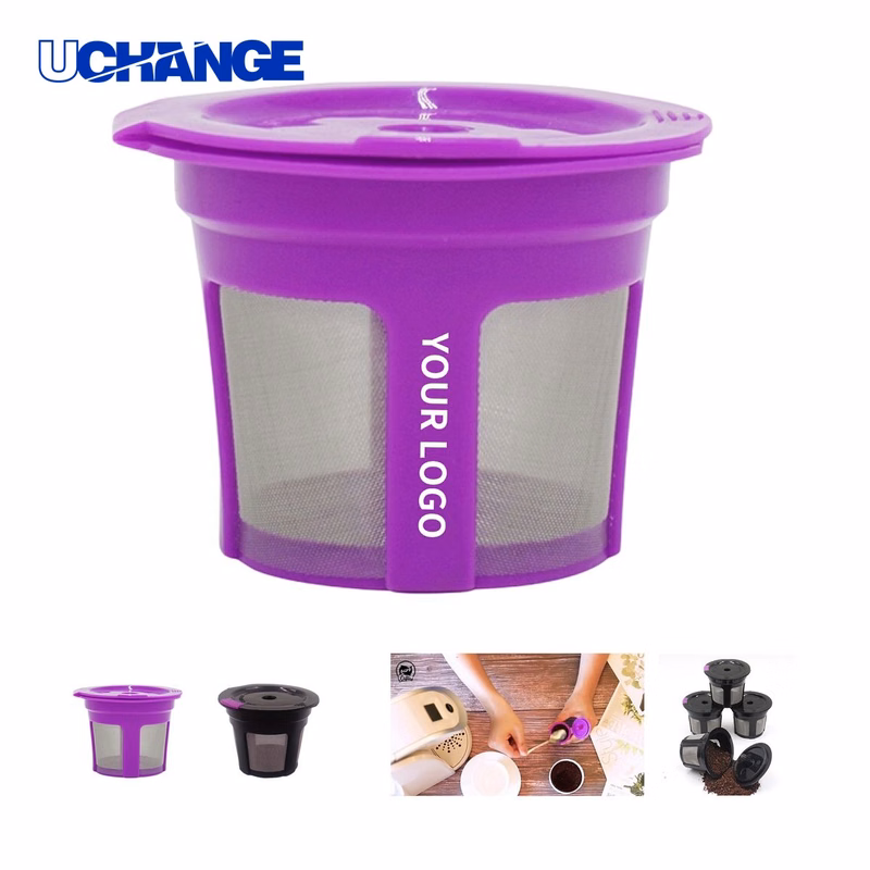 Stainless Steel Micro Mesh Reusable Coffee Filter Cup for Brewing
