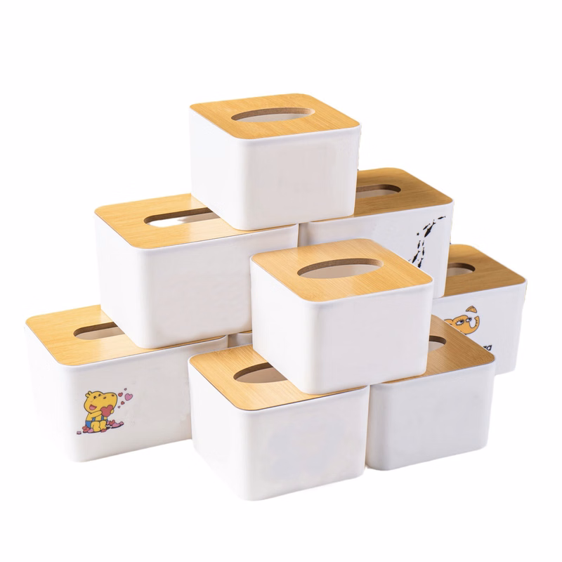 Wood Tissue Box Cover