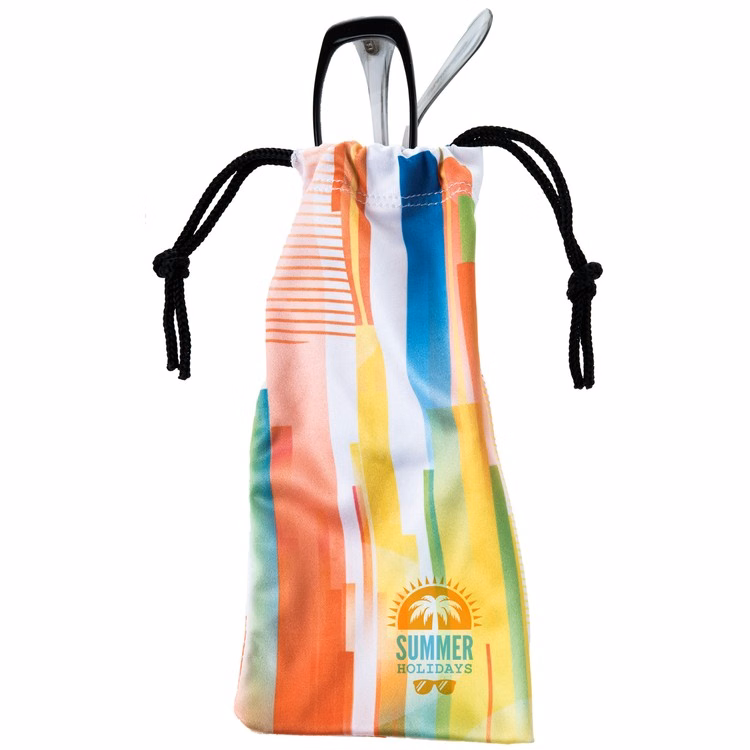 Dye Sublimated Microfiber Pouch