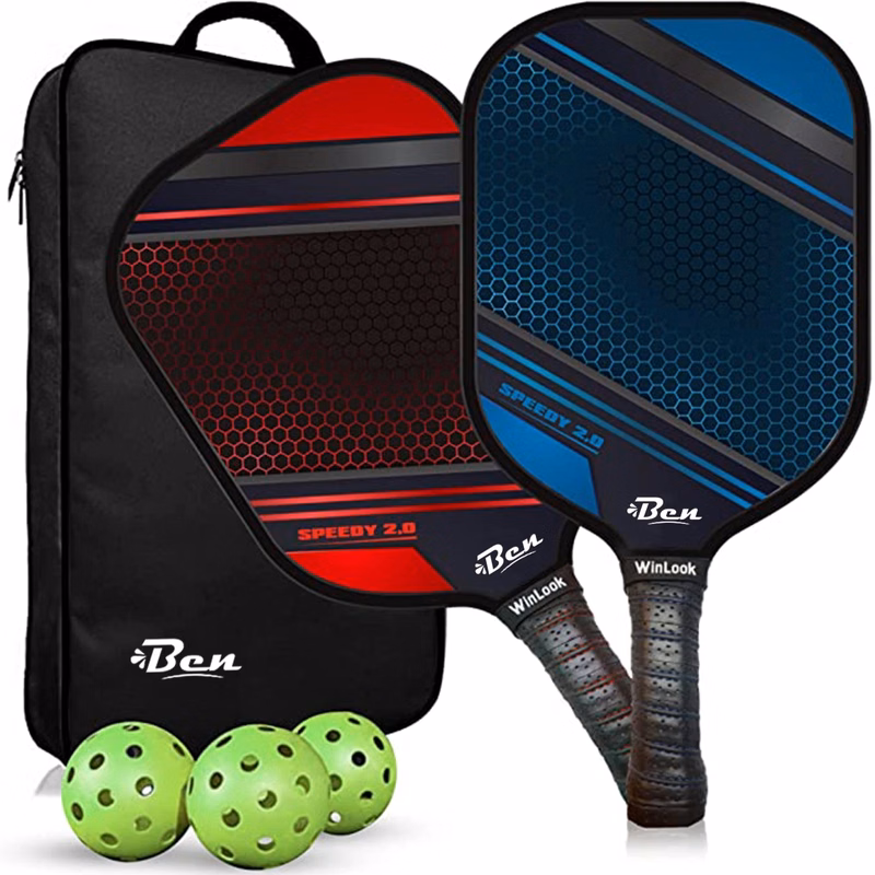 Pickle Ball Set With Imprint Full Color Logo