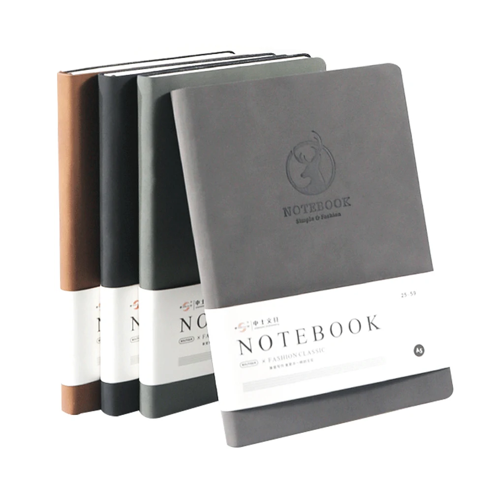 5.7" × 8.3" Softleather Notebook 200 Sheet 1