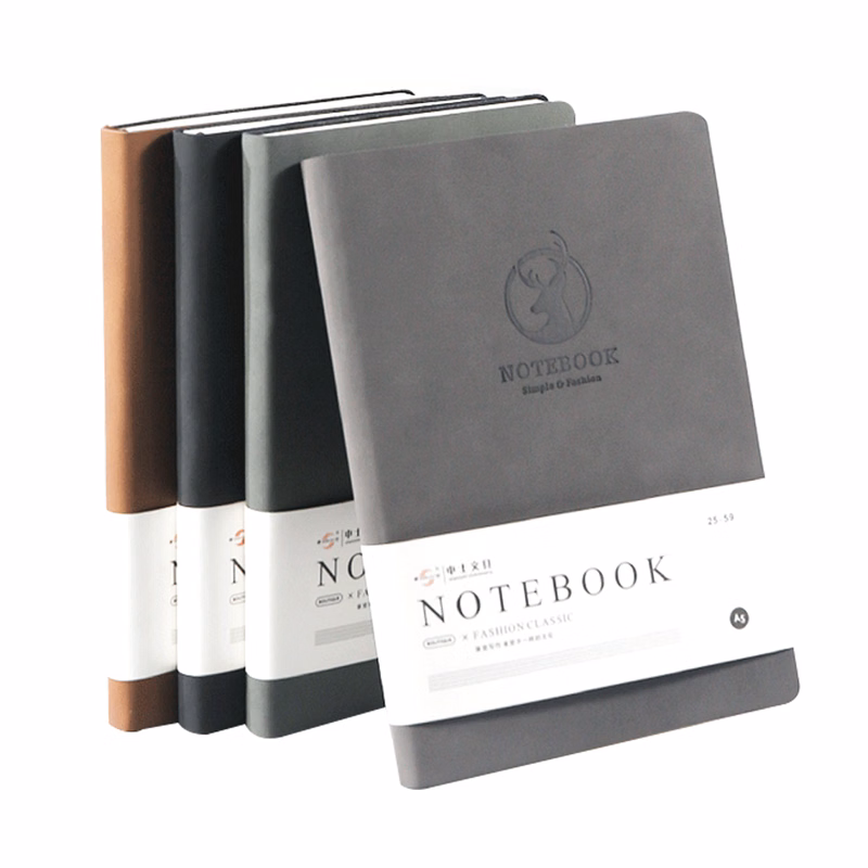 5.7" × 8.3" Softleather Notebook 200 Sheet