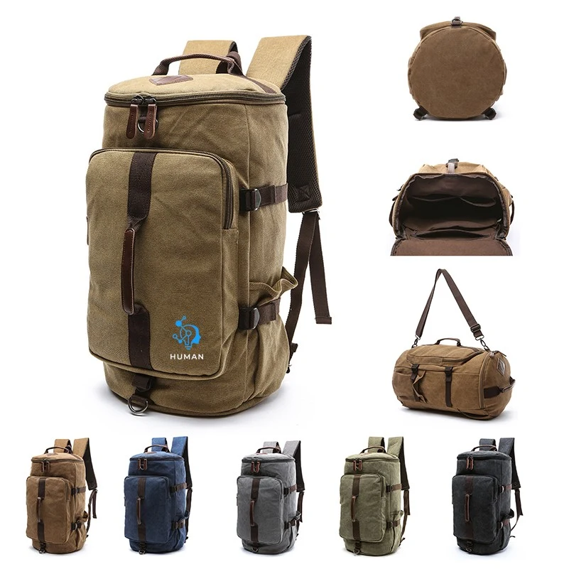 3-in-1 Canvas Weekender Travel Duffel Bag 1