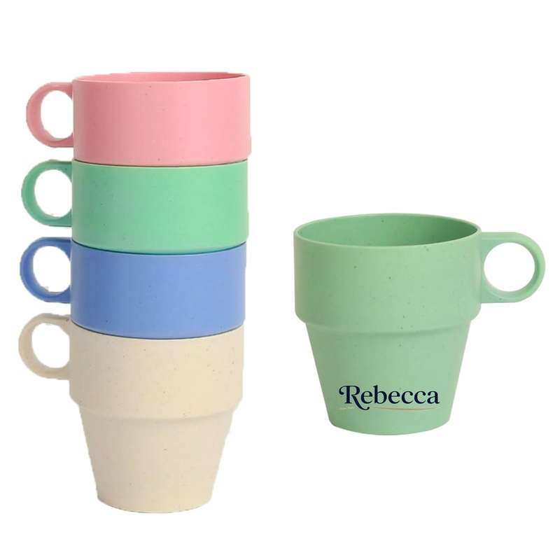 Customized wheat straw toothbrush cup
