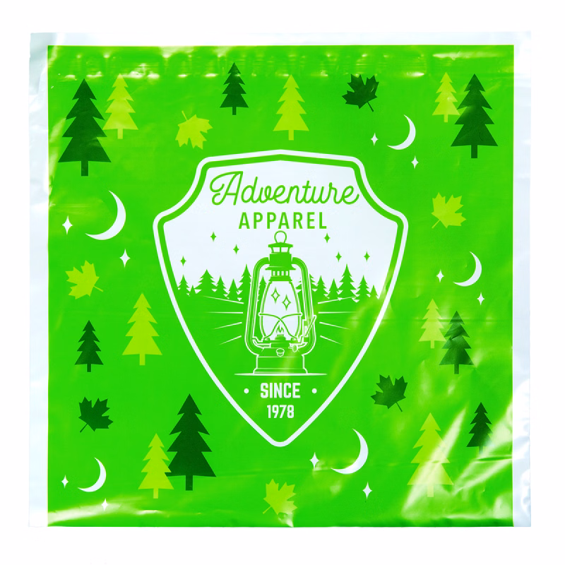 Full Color Flat 1-Sided Poly Mailers (14" x 12")