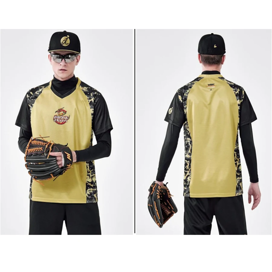Premium Sublimation Crew Neck Raglan Baseball Jersey - Men, 1
