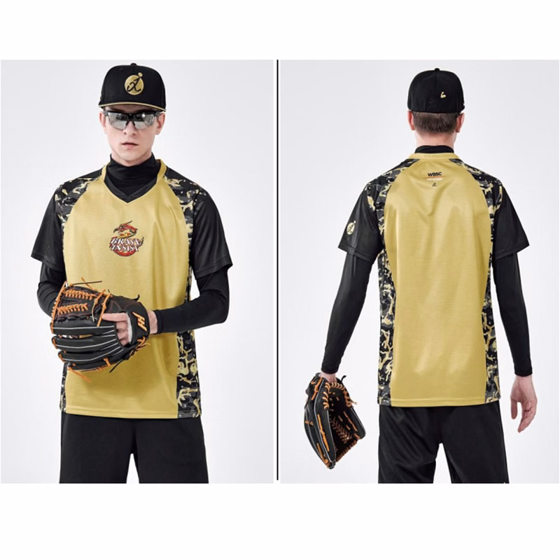 Premium Sublimation Crew Neck Raglan Baseball Jersey - Men,