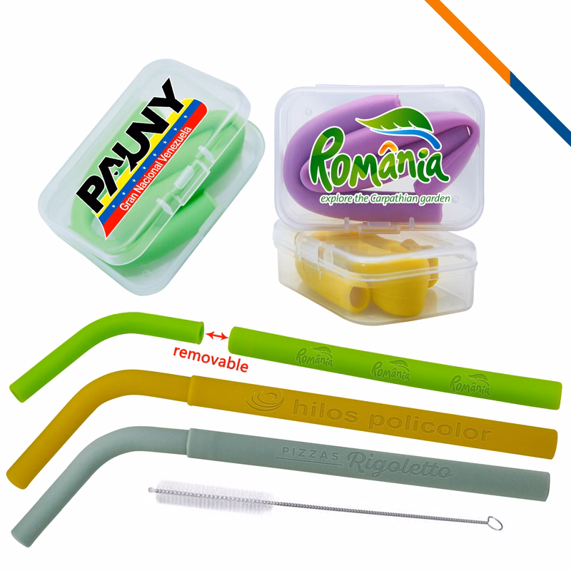 Omega Silicone Straws