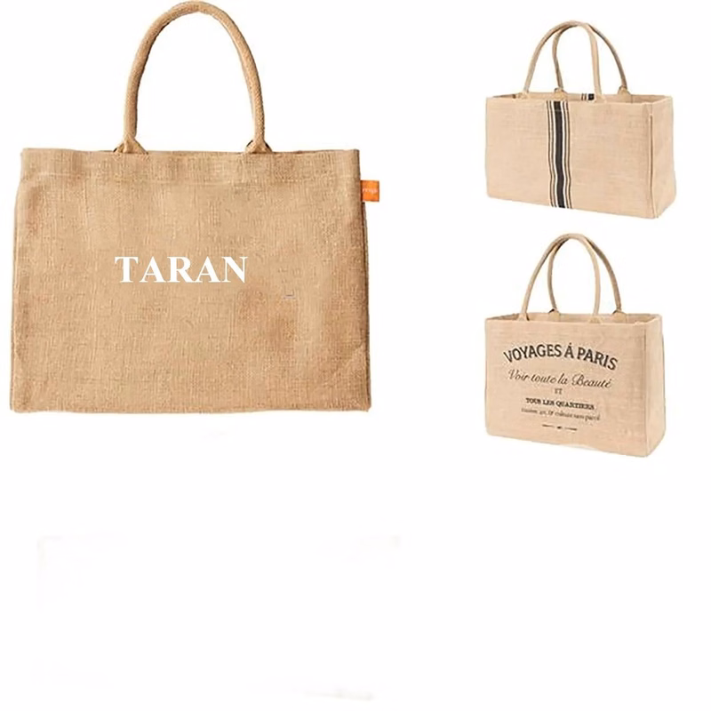 Cotton Jute Canvas Bag