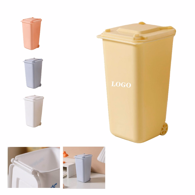 MOQ 10 pcs Desktop Trash Can
