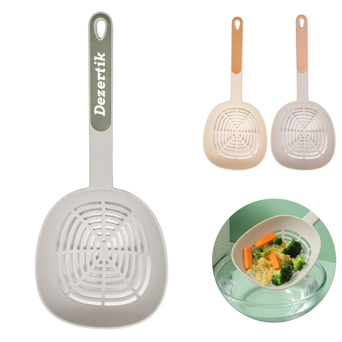 Kitchen noodle spoon food grade high temperature resistant 1