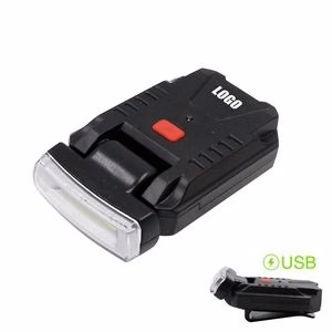 Rechargeable Compact LED Cap Light With Secure Clip