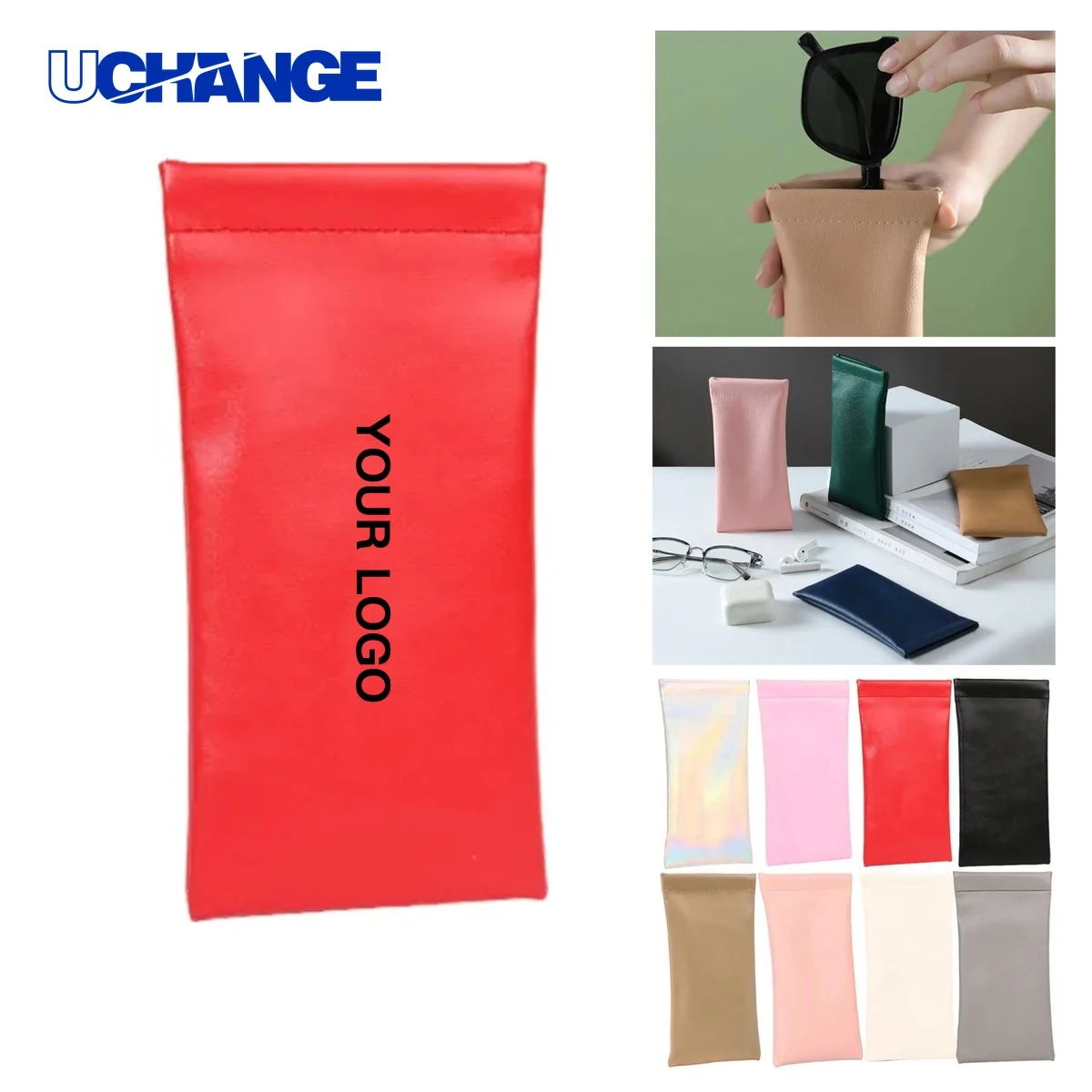 PU Slim Glasses Carry Case 1