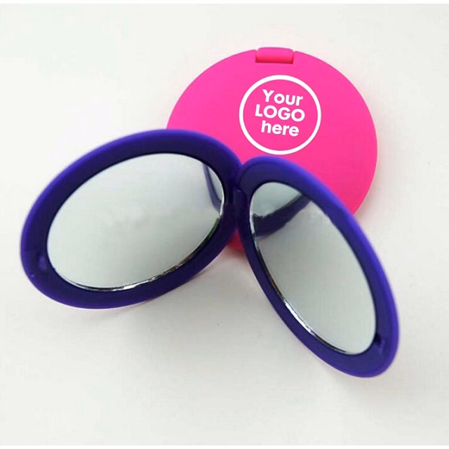 Small Plastic Folding Pocket Mirror