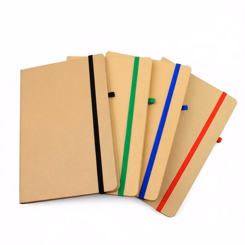 A5 Notebooks W/ Elastic String Closure