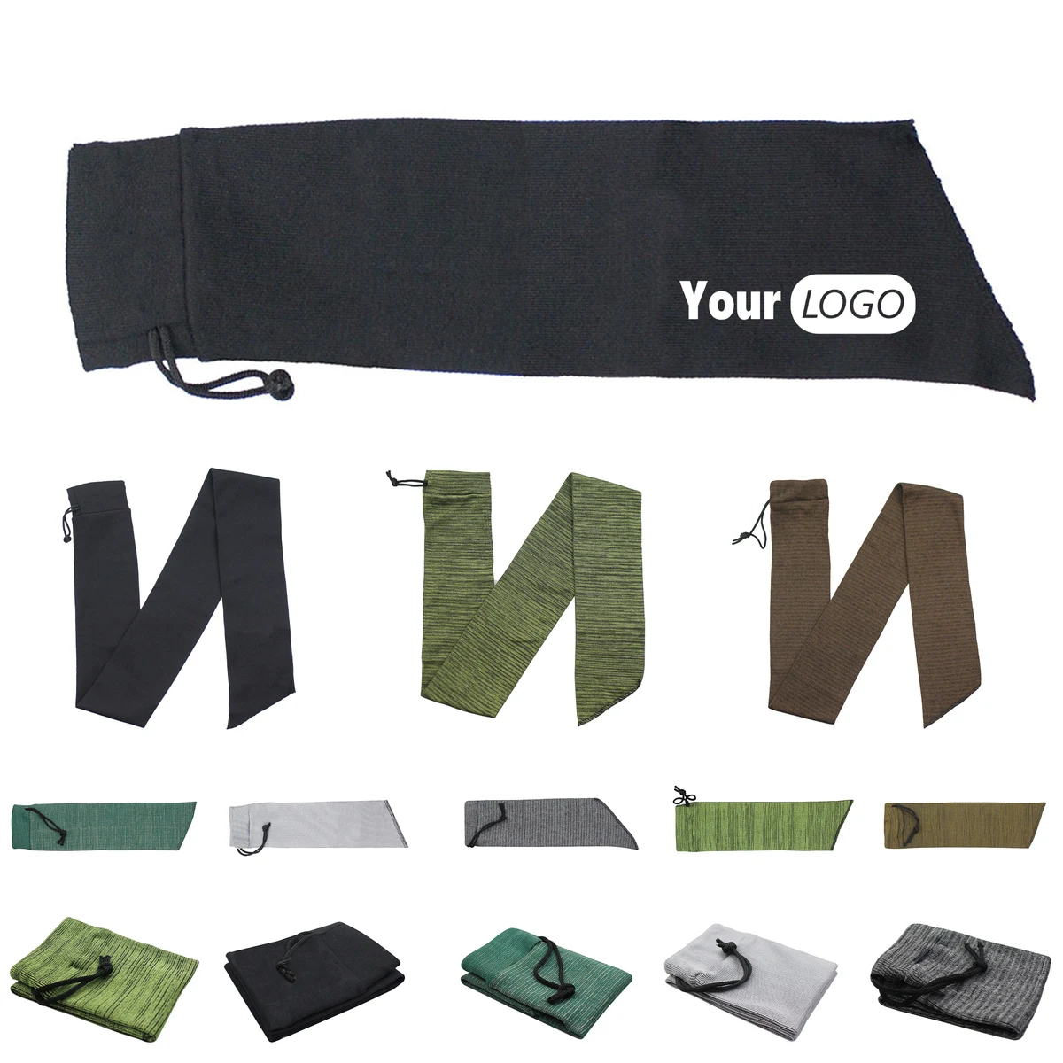 Polyester Outdoor Knitted Hunting Rifle Storage Bag 1