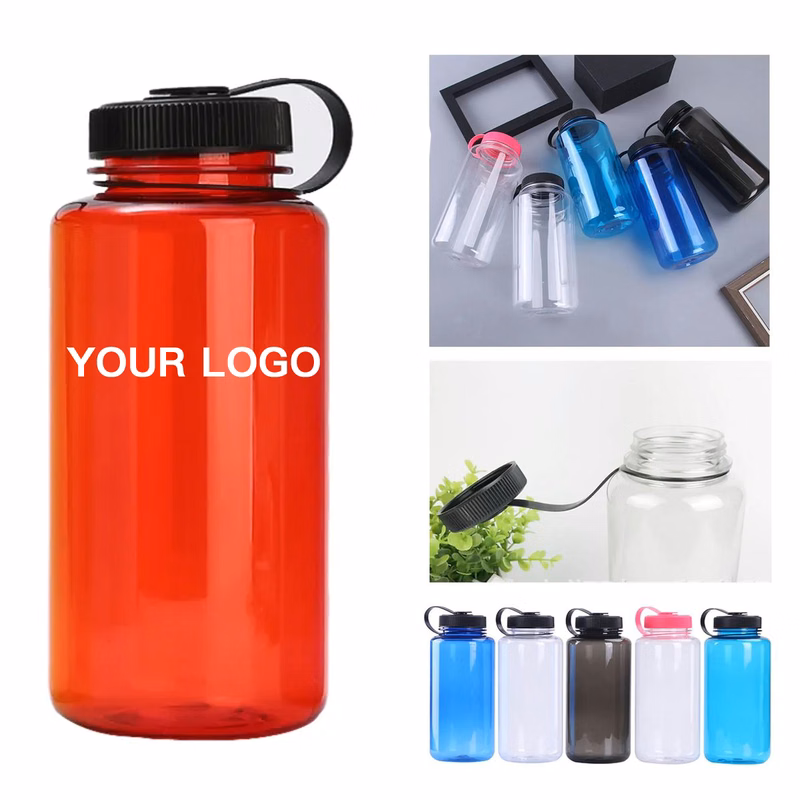 Durable 32oz Plastic Water Bottle for Camping Trips