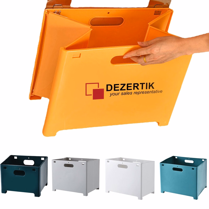 Wall-Mounted Foldable Laundry Storage Basket