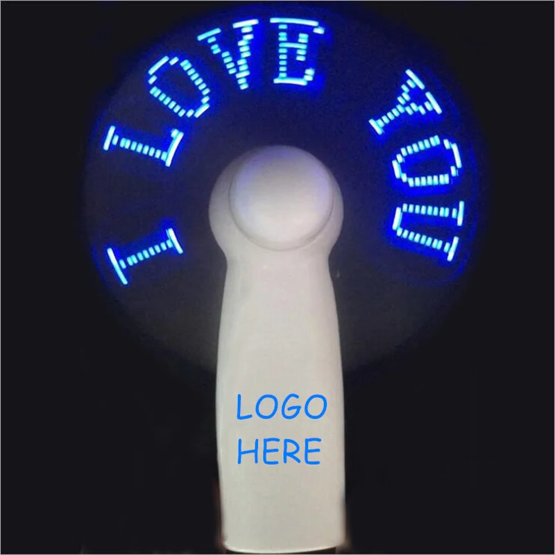 LED Message Mini Fan 1