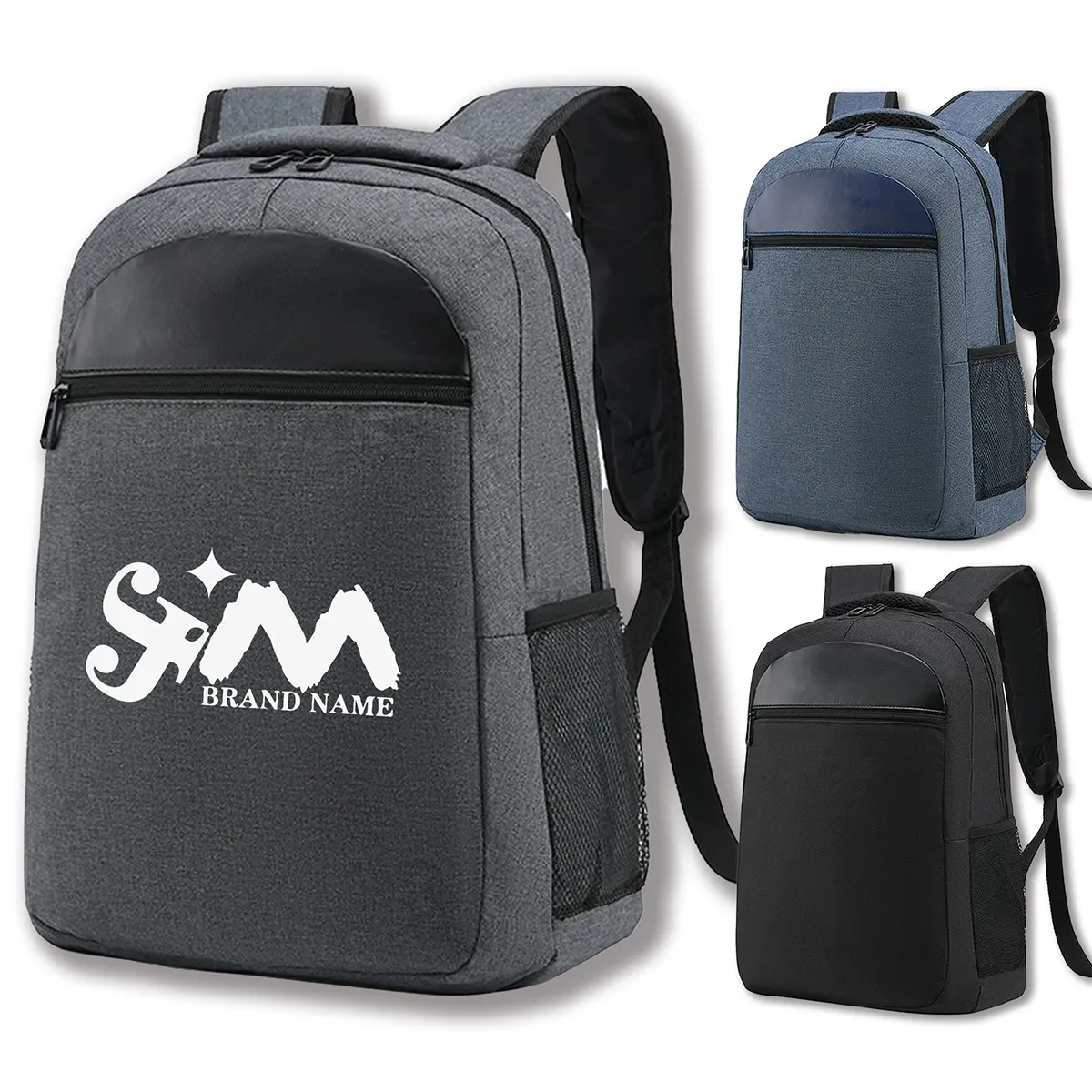 Large Durable Waterproof Business Travel Laptop Backpacks 1