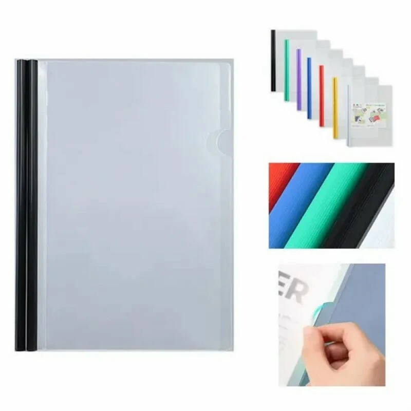 Report Covers with Sliding Bar 1