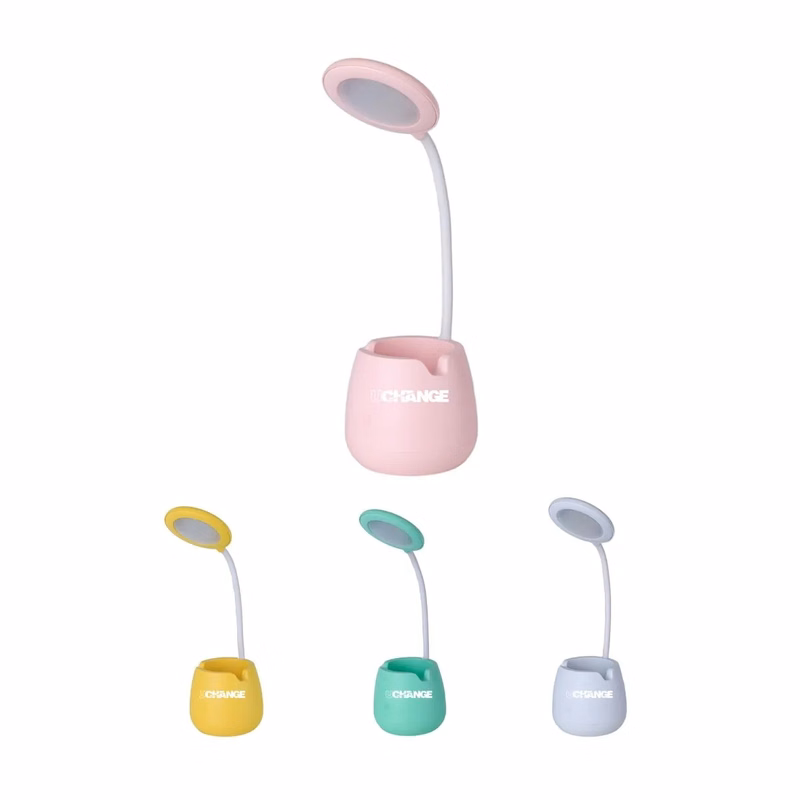 USB Rechargeable LED Desk Lamp With Pen Holder