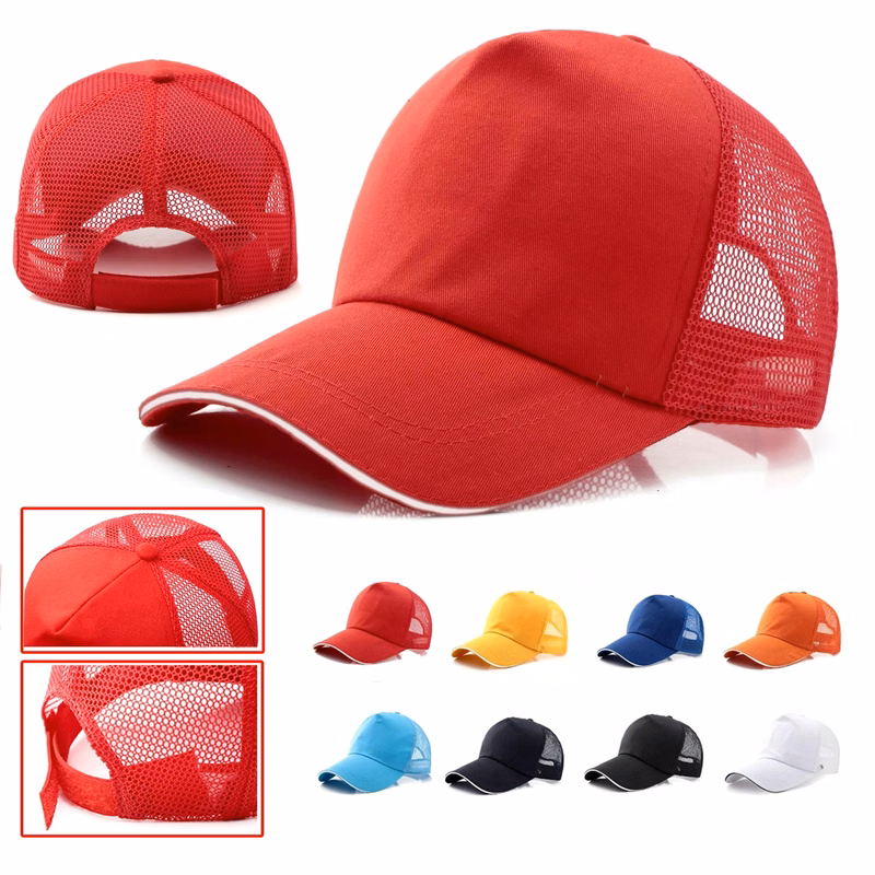 Adjustable Mesh Back Baseball Cap MOQ100pcs