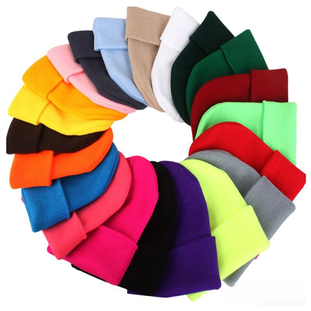 Unisex Knit Cuff Beanie Hat 1