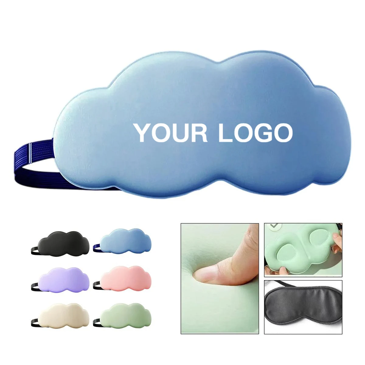 Soft 3D Sleep Mask Blocks Light with Ergonomic Shape 1
