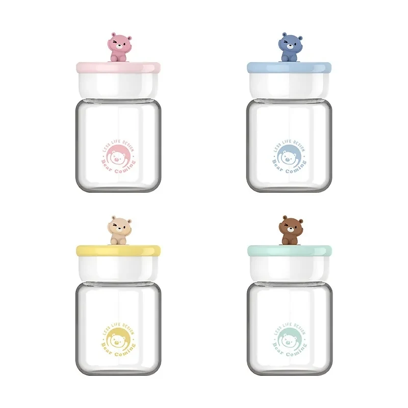 Biggie glass milk cup 1