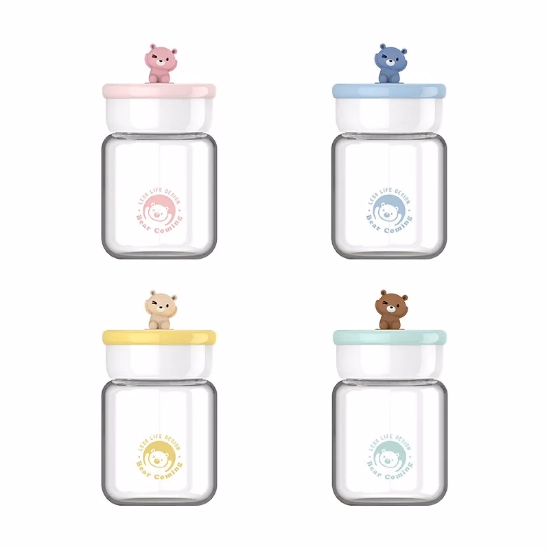 Biggie glass milk cup