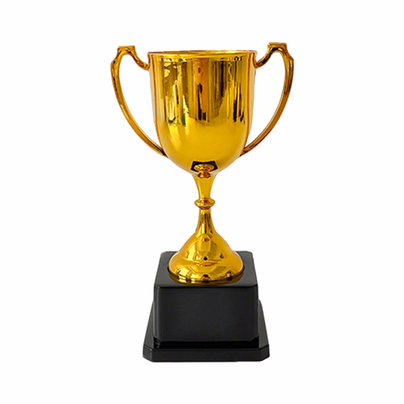Plastic Gold Award Trophy Cups
