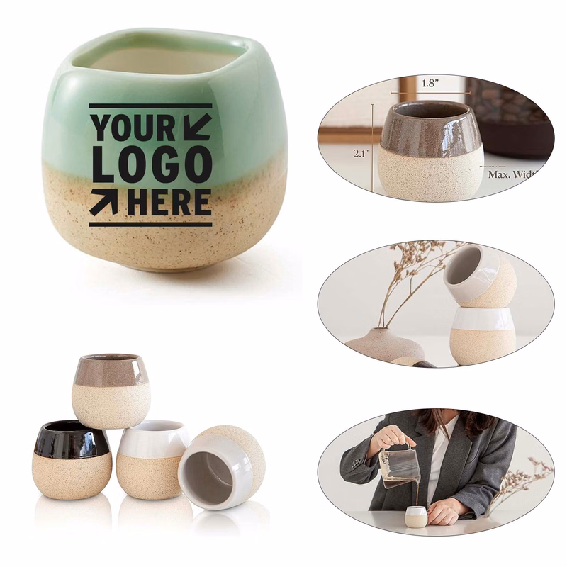 2.7OZ Ceramic Cup Home Office Cafe Espresso Coffee Mug