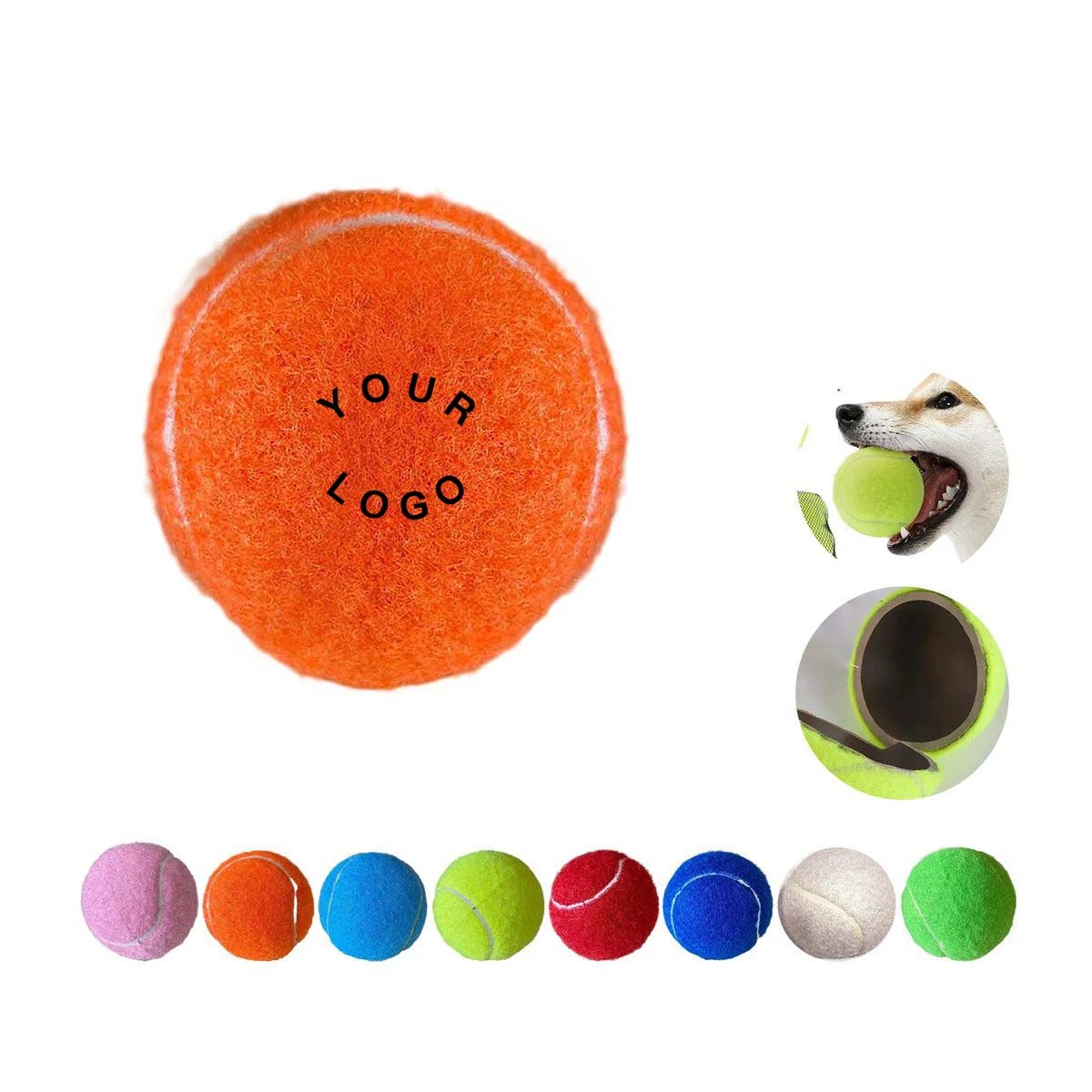 Rubber Dog Ball for Small and Medium Breeds 1