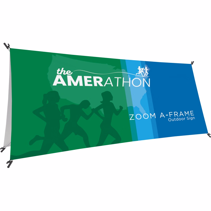 Zoom A-Frame Banner