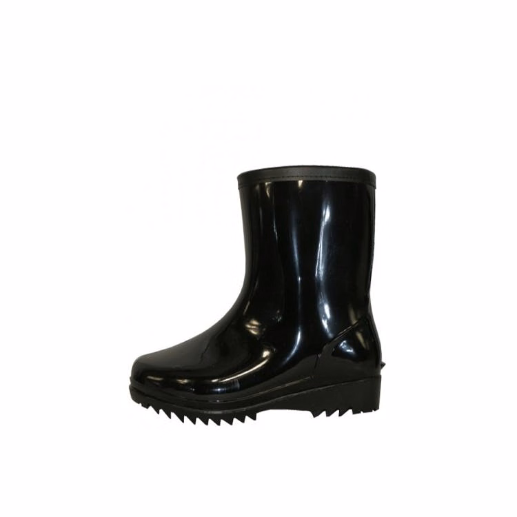 Men's Rain Boots - Black Sizes 7-12 8"