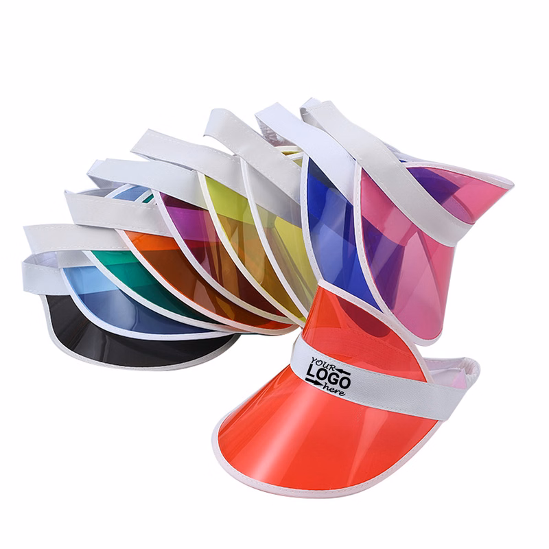 Clear Sun Visor Hats For Summer Rush Service