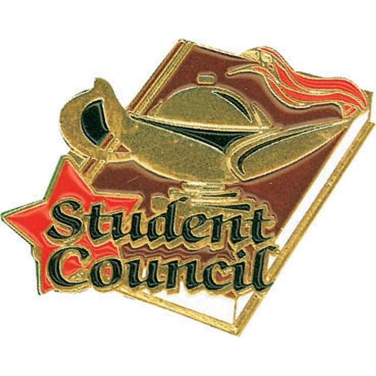 Student Council Lapel Pin (1-1/4") 1