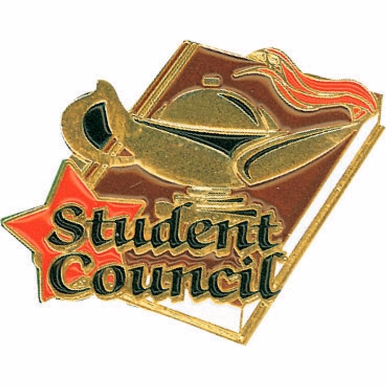 Student Council Lapel Pin (1-1/4")
