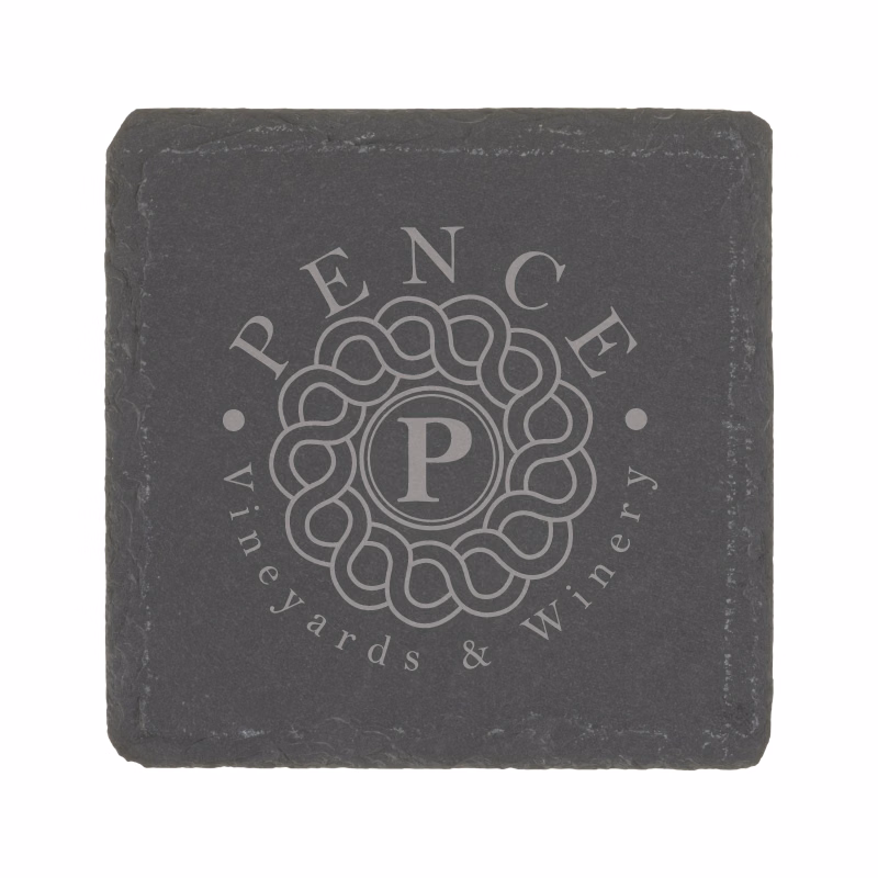 Natural Slate Stone Square Coaster