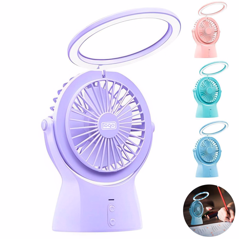 Night Light Portable USB Fan