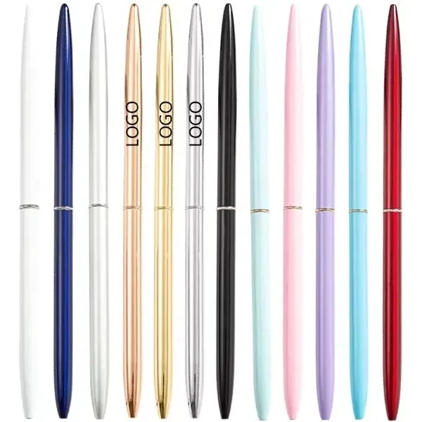 Promotional Slim Metal Twist Ballpoint Pen 1