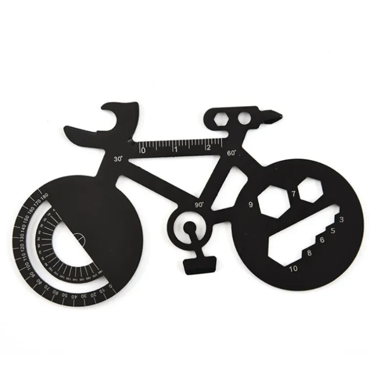 7-in-1 Multi Functional Bicycle Shaped Tool With Bottle Open 1