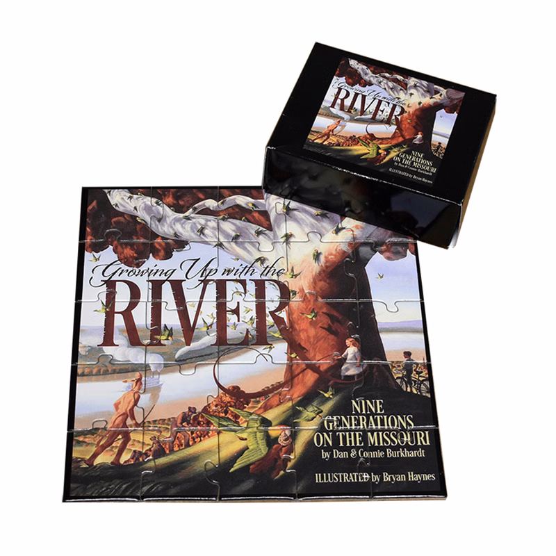 25 Pieces - 8" x 8"- Medium Puzzle in Box