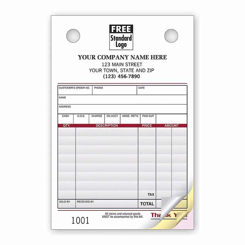 Register Forms, Small