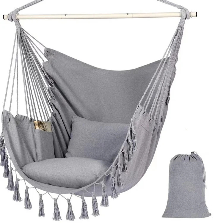 Portable Hanging Rope Hammock Chair 1