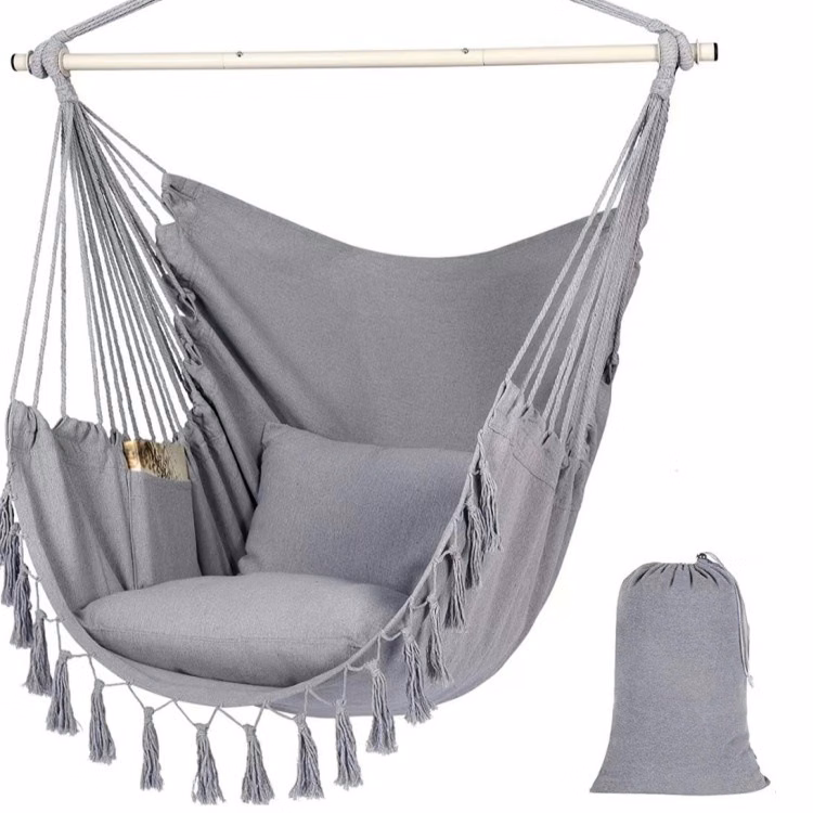 Portable Hanging Rope Hammock Chair